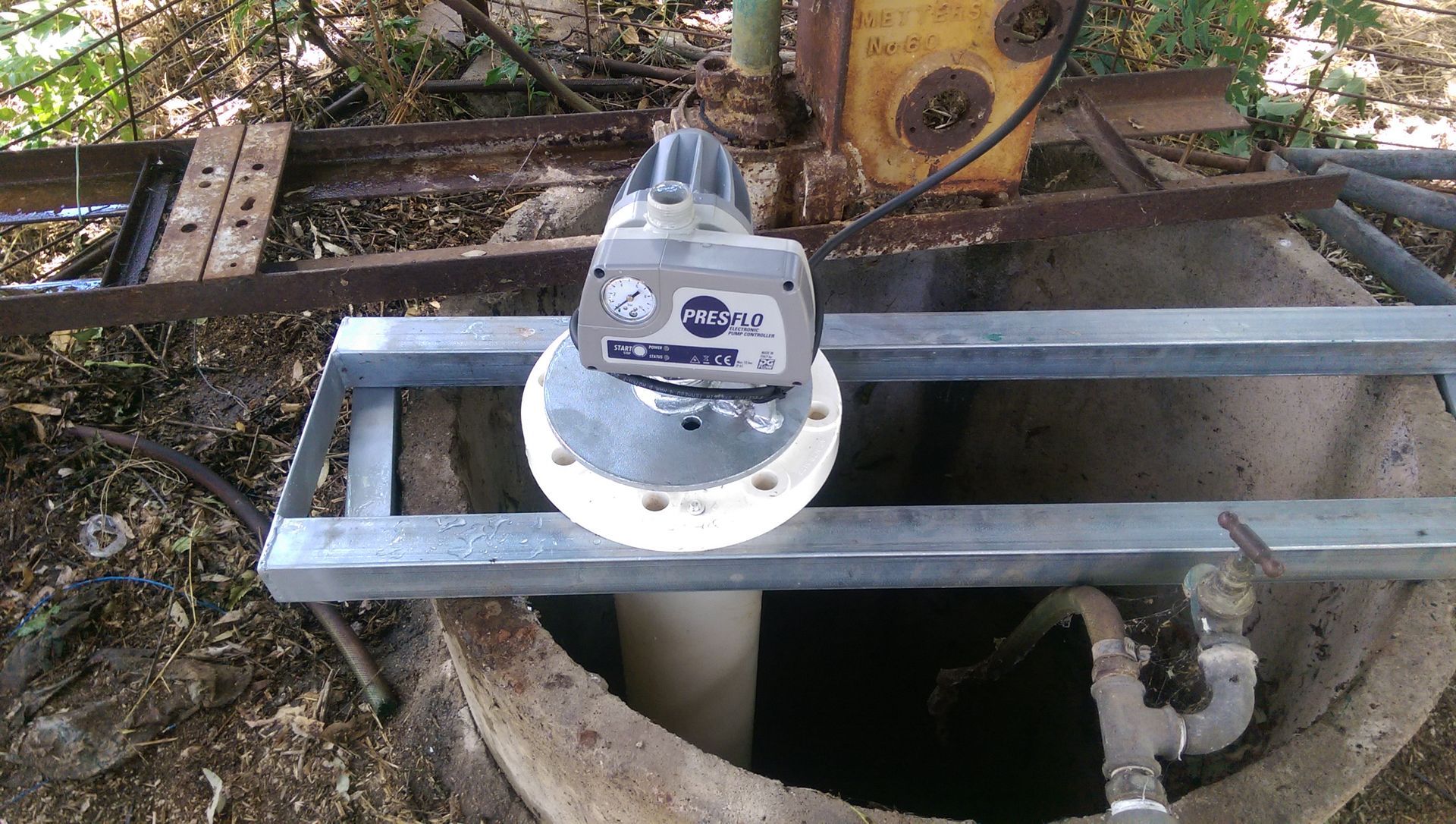 Irrigation Water Flowing Out of a Pipe — Wade N Water In Nemingha, NSW