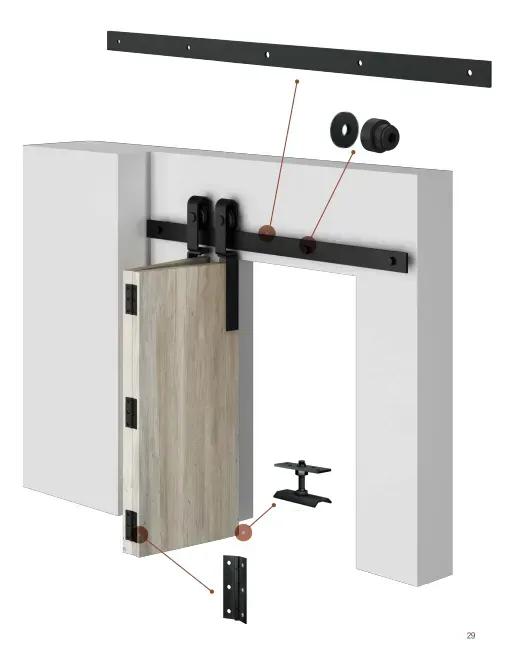 KIT GRANERO PLEGABLE PAMPA FLEX X 1 MTS COLOR NEGRO RUEDAMAS