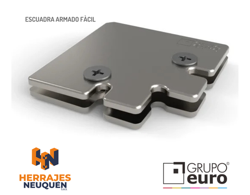 ESCUADRA ARMADO FÁCIL ES2045AR GRUPO EURO X 4 UNIDADES