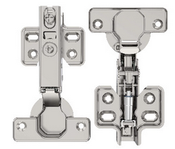 CAJA DE BISAGRAS CAZOLETA 35MM CIERRE LENTO CODO 0 “ CLIP 4T ALCE X 100 UDS