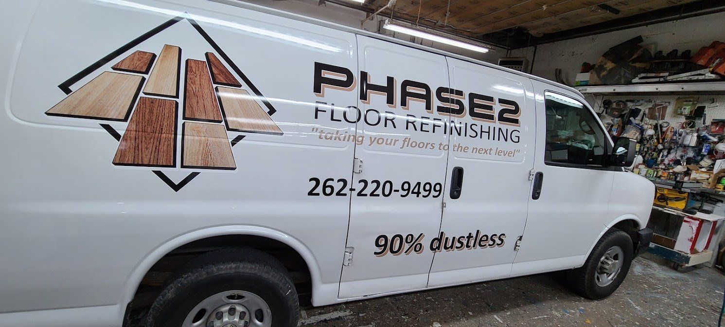 Floor Lettering — Kenosha, WI — Creative Designs Custom Sign