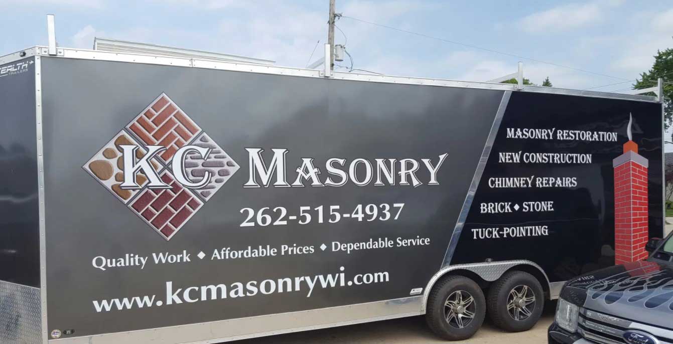 Clean vehicle lettering — Kenosha, WI — Creative Designs Custom Sign