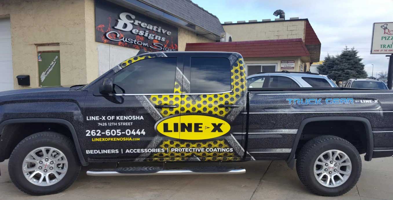 Custom vinyl wraps — Kenosha, WI — Creative Designs Custom Sign