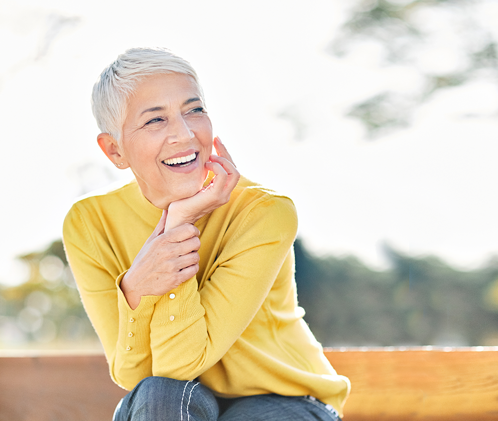 women smiling in the dental treatment room 