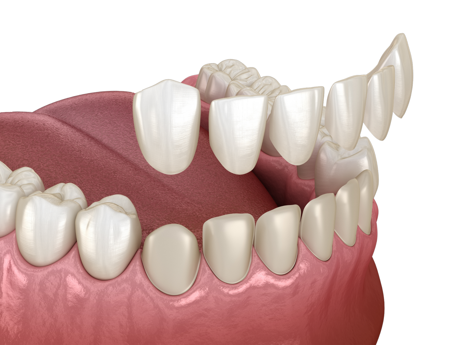 women smiling in the dental treatment room 