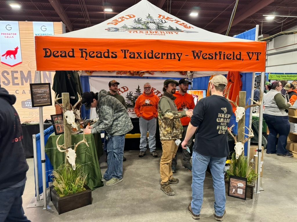 A trade show booth for 