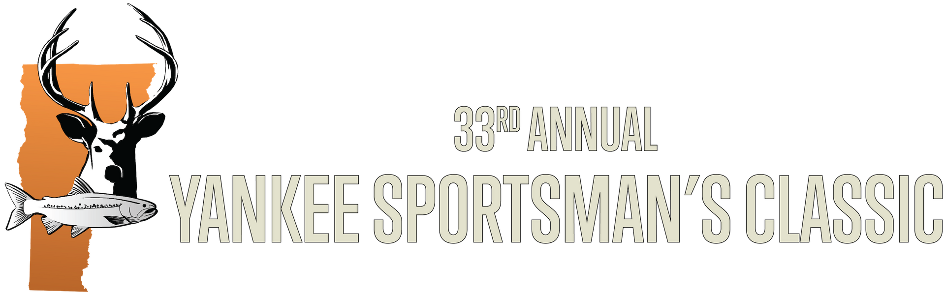The logo for the 33rd annual yankee sportsman 's classic