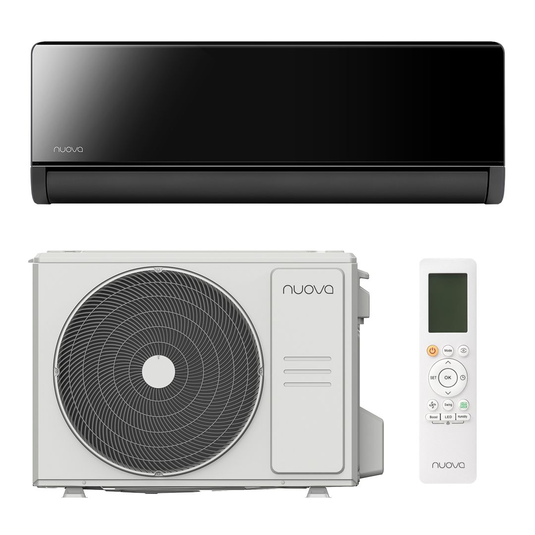 Nuova Stellar inverter 3,5kW – Zwart – Single split set