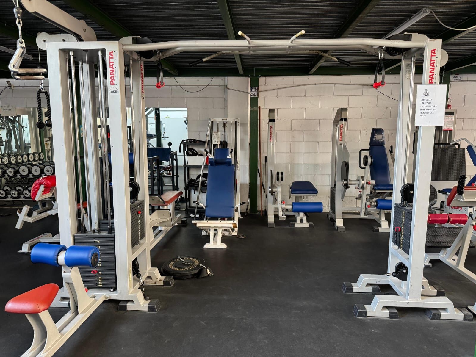 panche palestra