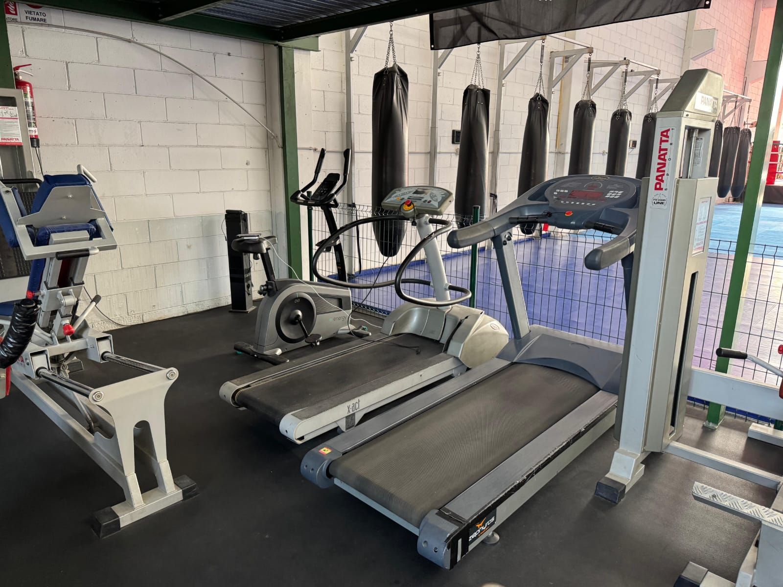 tapis roulant palestra