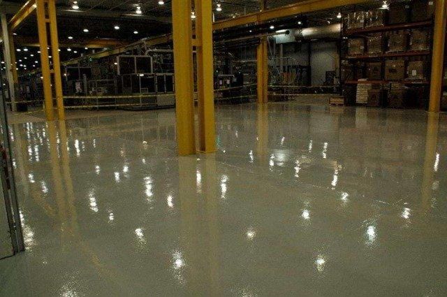 Warehouse Coated Floor — Lima, OH — TJ Painting And Repair