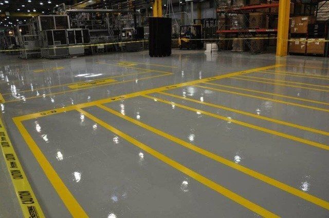 Full Floor Coating — Lima, OH — TJ Painting And Repair