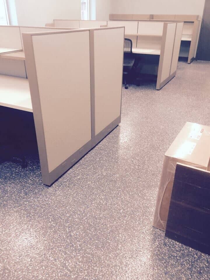 Cleaned Office Station — Lima, OH — TJ Painting And Repair