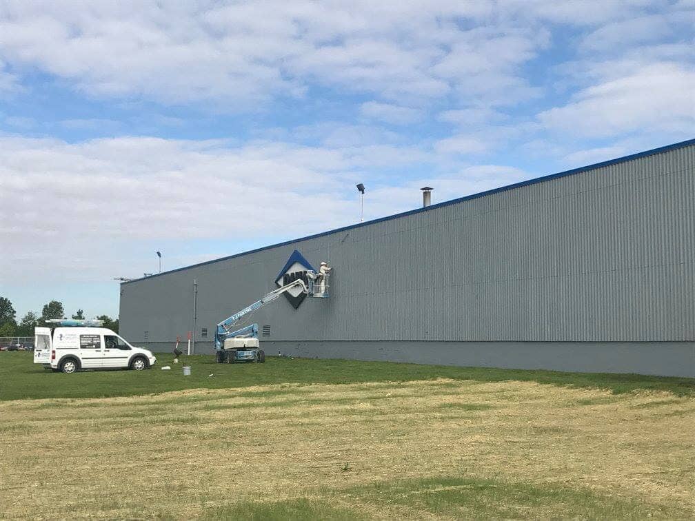 Painted Large Building — Lima, OH — T J Painting And Repair