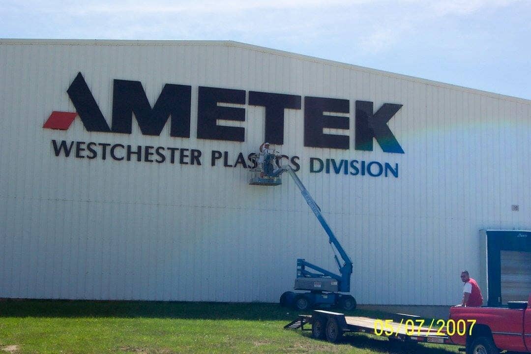 Painting Industrial Signage — Lima, OH — TJ Painting And Repair