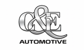 Logo for Demo Auto Repair: text with a gear icon, red and navy colors.