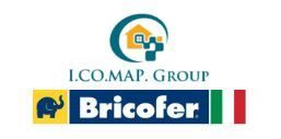 logo bricofer by i.co.map. group