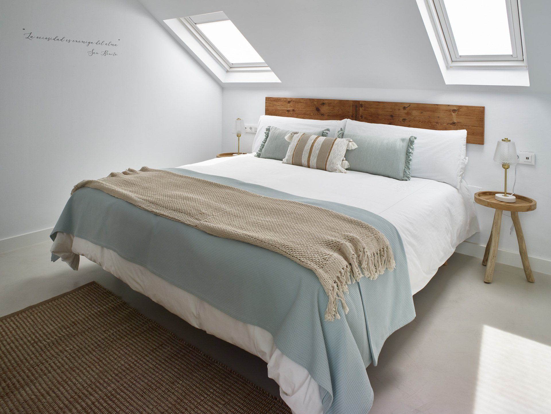 Habitación del hotel LD Convento Cister en Málaga.