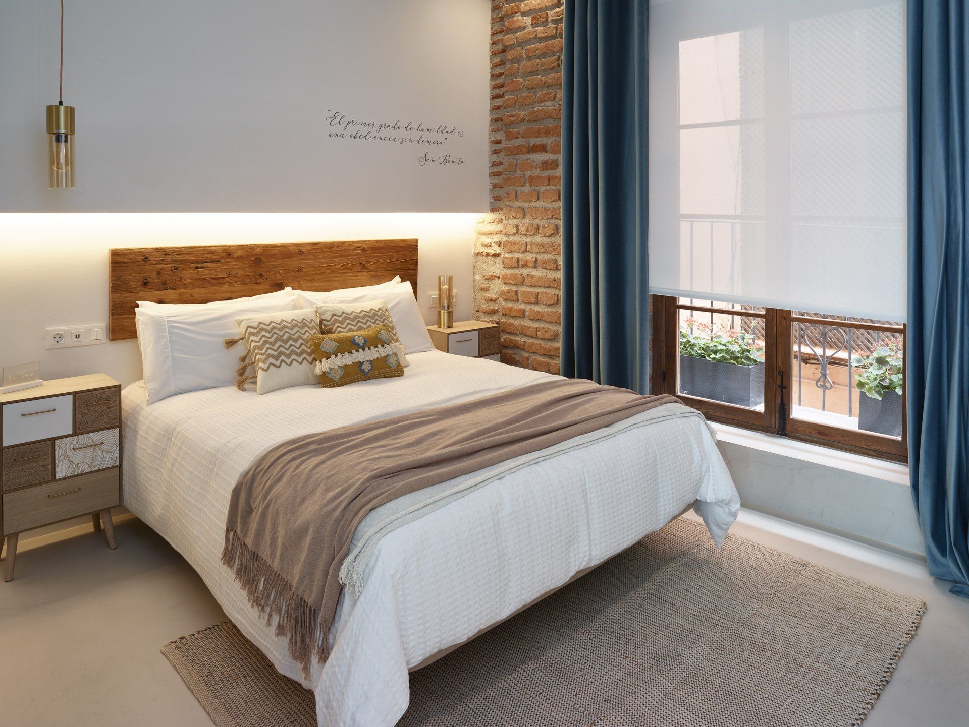 Habitación del hotel LD Convento Cister en Málaga.