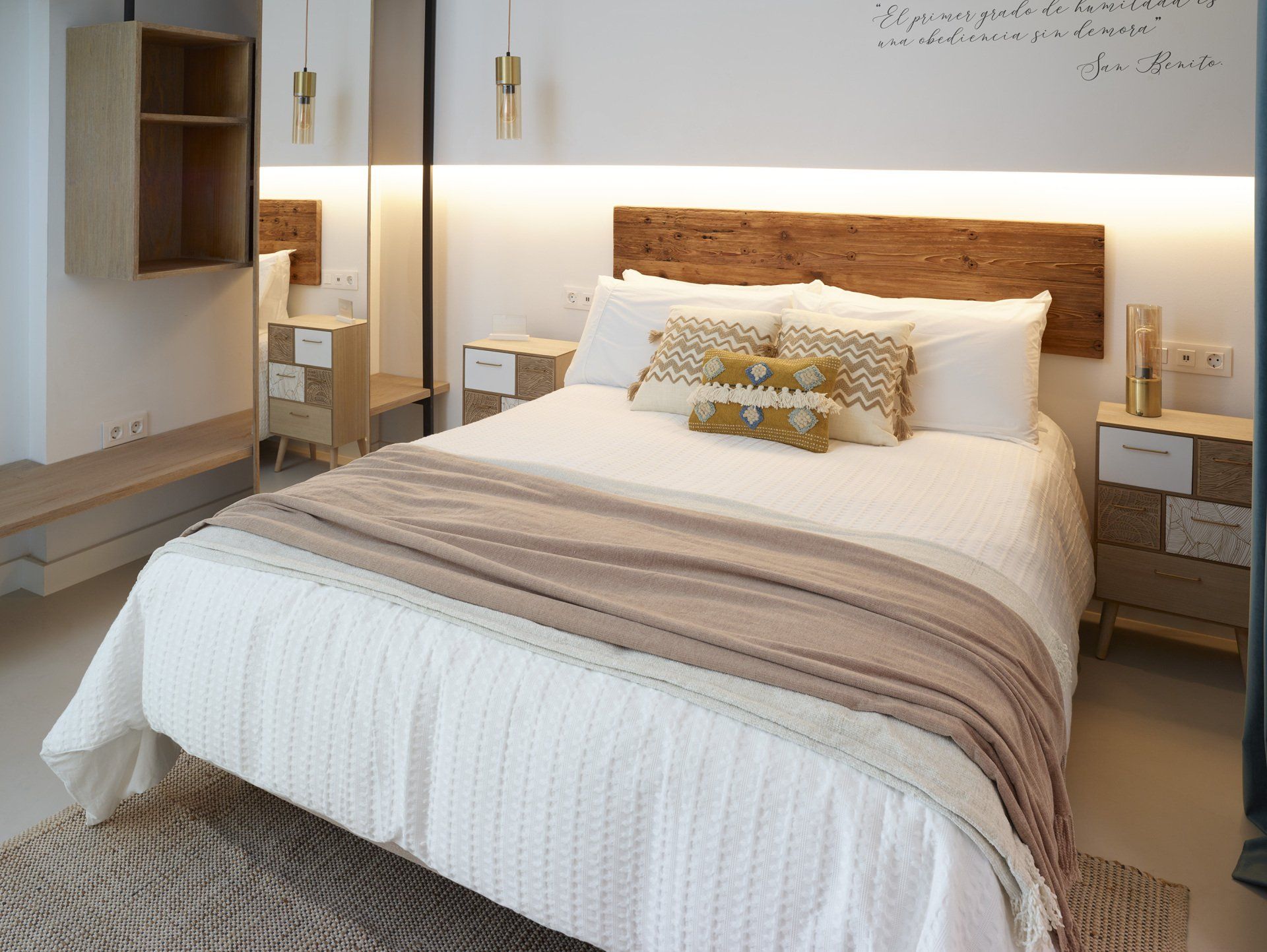 Habitación del hotel LD Convento Cister en Málaga.