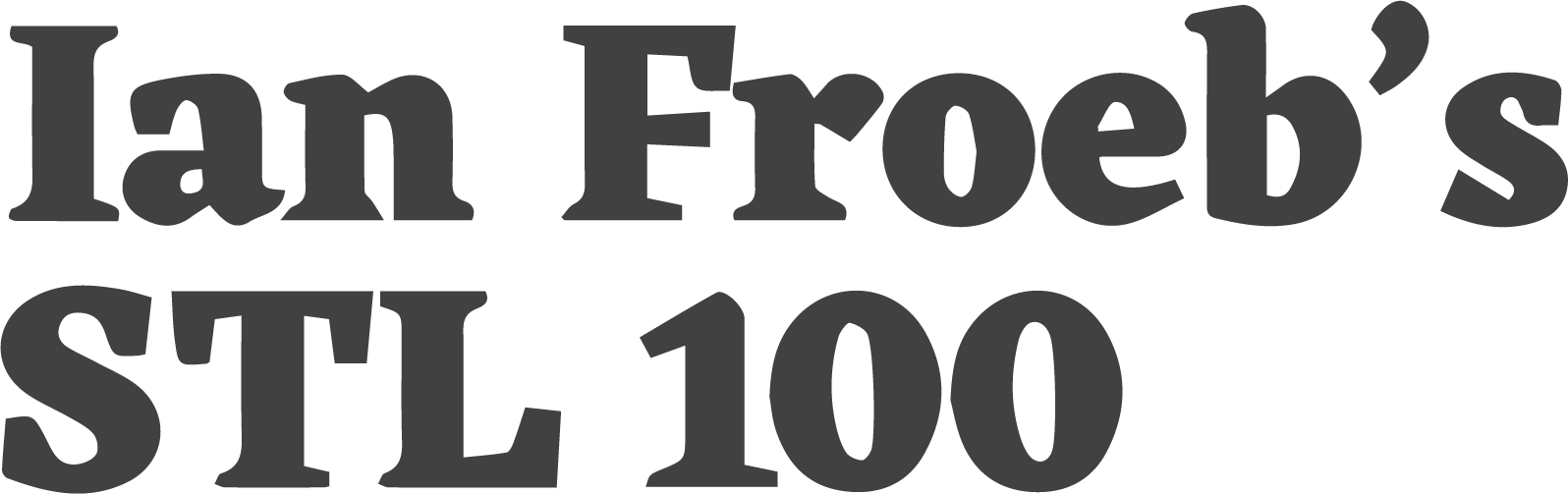 Ian Froeb's STL 100 Vicia Accolade