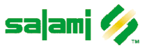 Un logo vert et jaune pour salami tm