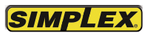 Un logo simplex jaune et noir sur fond blanc.