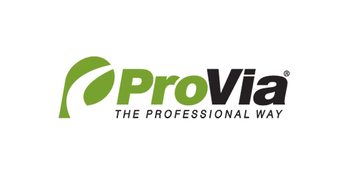 ProVia logo with green leaf icon and the tagline “THE PROFESSIONAL WAY”