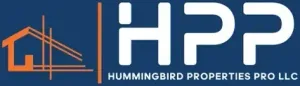 The logo for hpp hummingbird properties pro llc