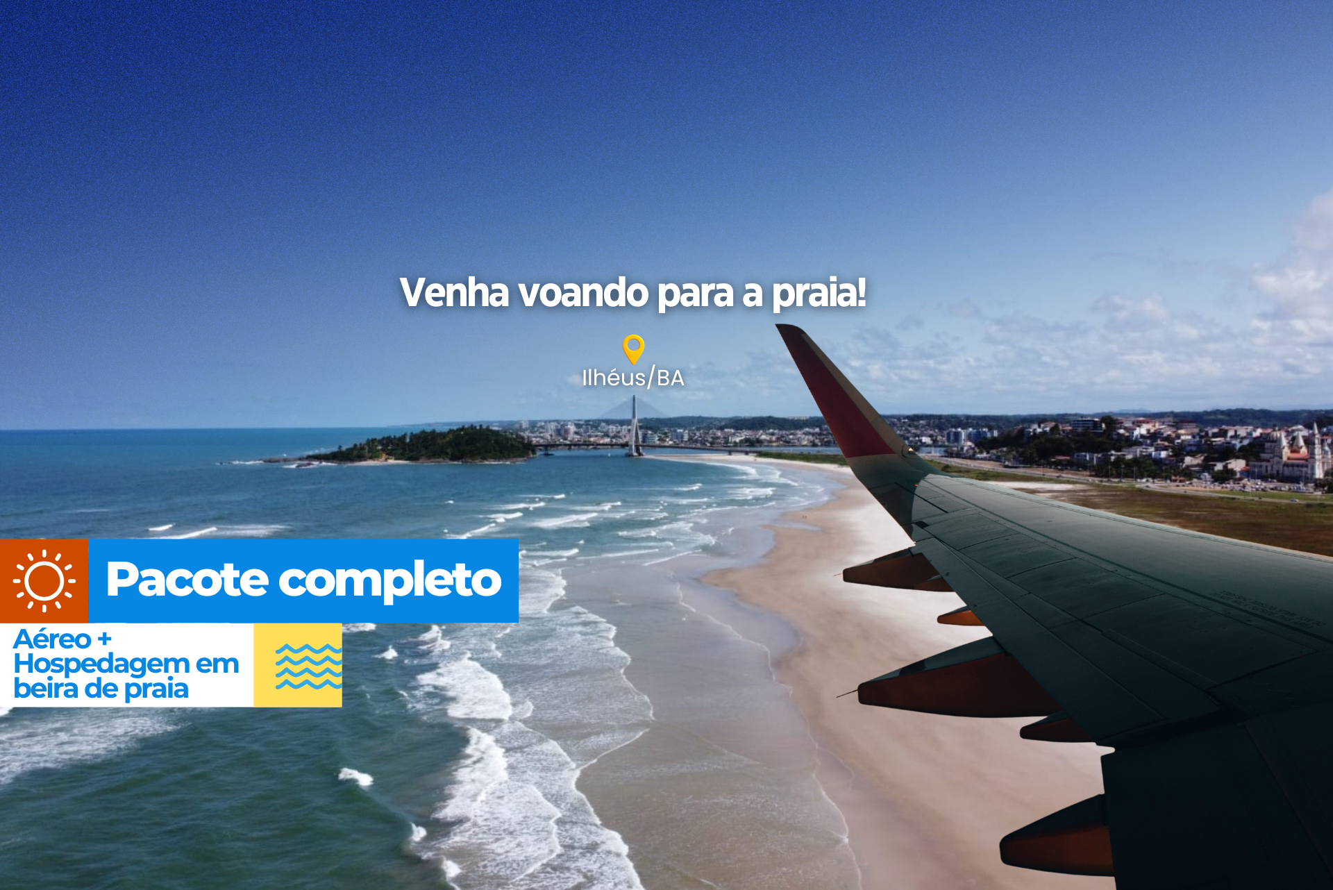 pacote aéreo