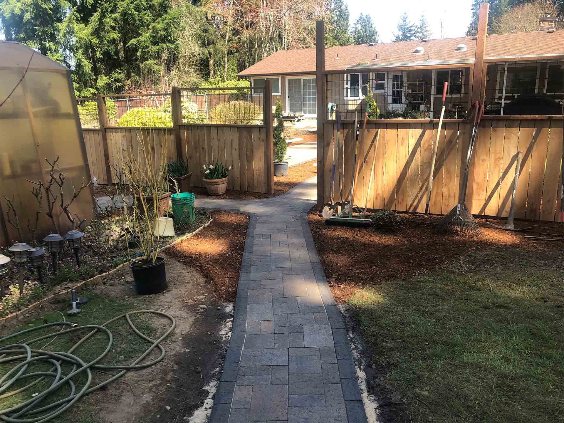 Small walkway - Lacey, WA - All You Need Landscaping