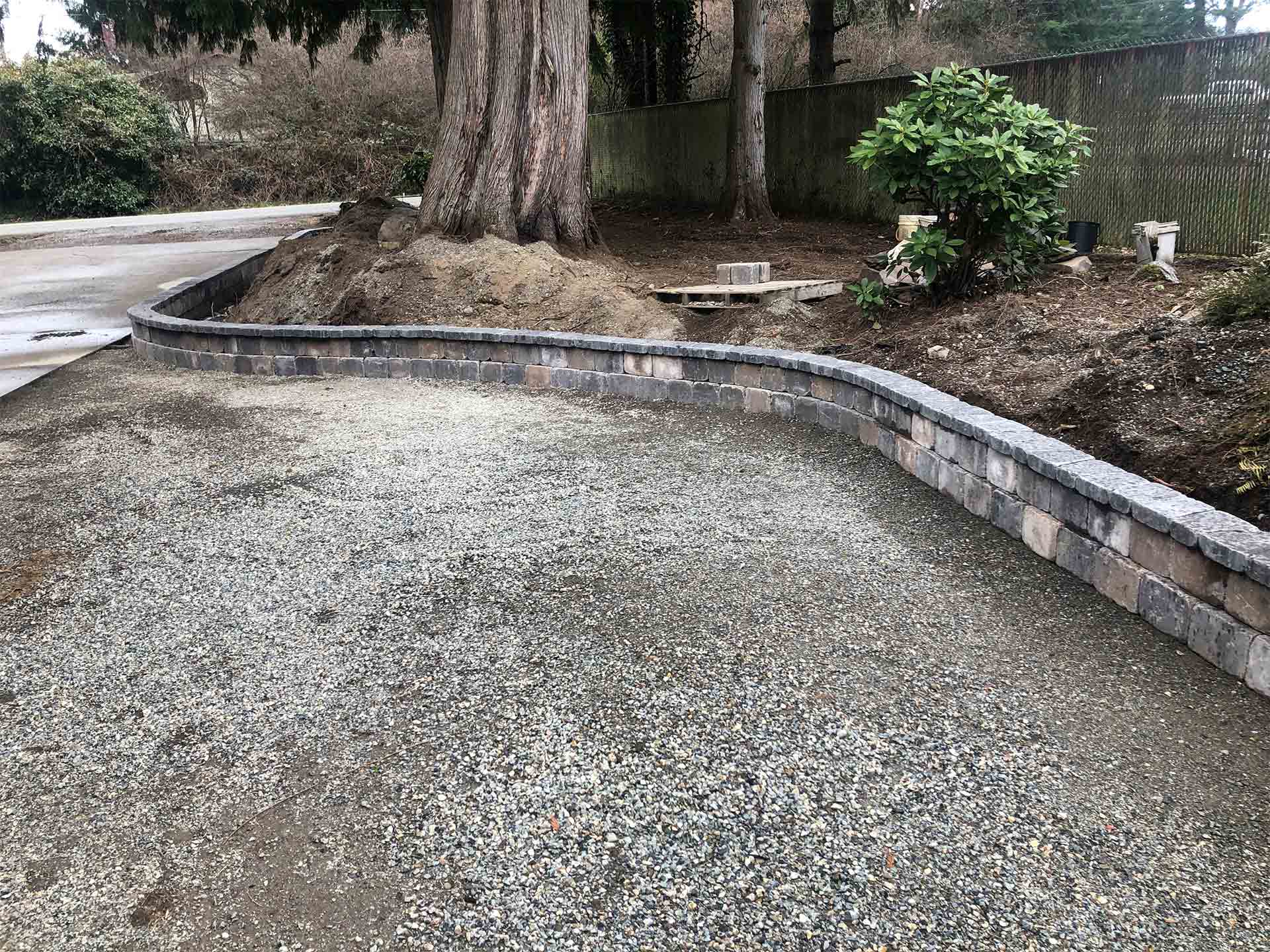 Garden stone wall - Lacey, WA - All You Need Landscaping