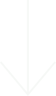 A green arrow pointing down on a white background.