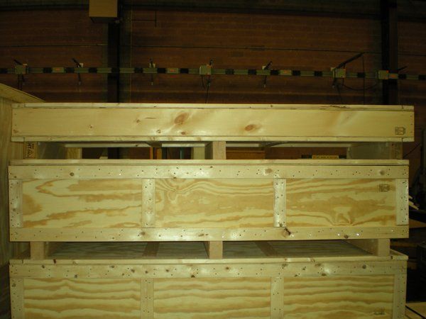 Large Wooden Box — South Norwalk, CT — Commerce Packaging Corporation