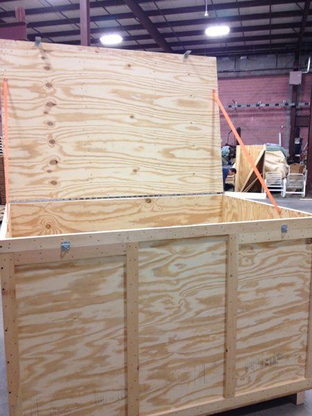 Large Wooden Crate Customized — South Norwalk, CT — Commerce Packaging Corporation