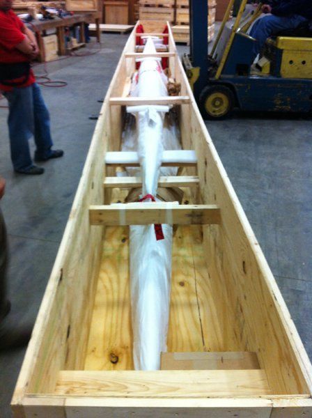 Large Package On Wooden Crate — South Norwalk, CT — Commerce Packaging Corporation