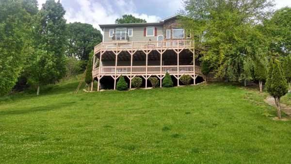 Light Brown House – Boone, NC – A Brush Above Painting