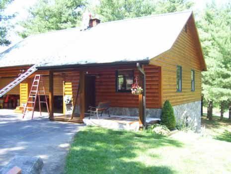 Cabin And Trees – Boone, NC – A Brush Above Painting
