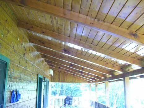 Deck Roof – Boone, NC – A Brush Above Painting