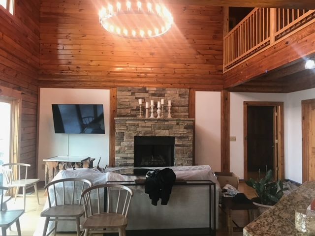 Before House Renovation– Boone, NC – A Brush Above Painting