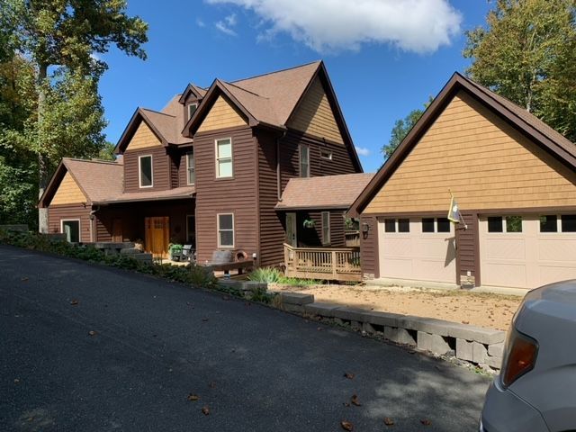 Large House With A Car Parked In Front Of It – Boone, NC – A Brush Above Painting