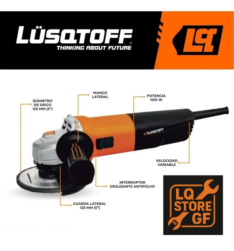 AMOLADORA ANGULAR LUSQTOFF AML1010-8