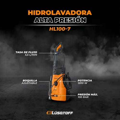 HIDROAVADORA LUSQTOFF HL100-7