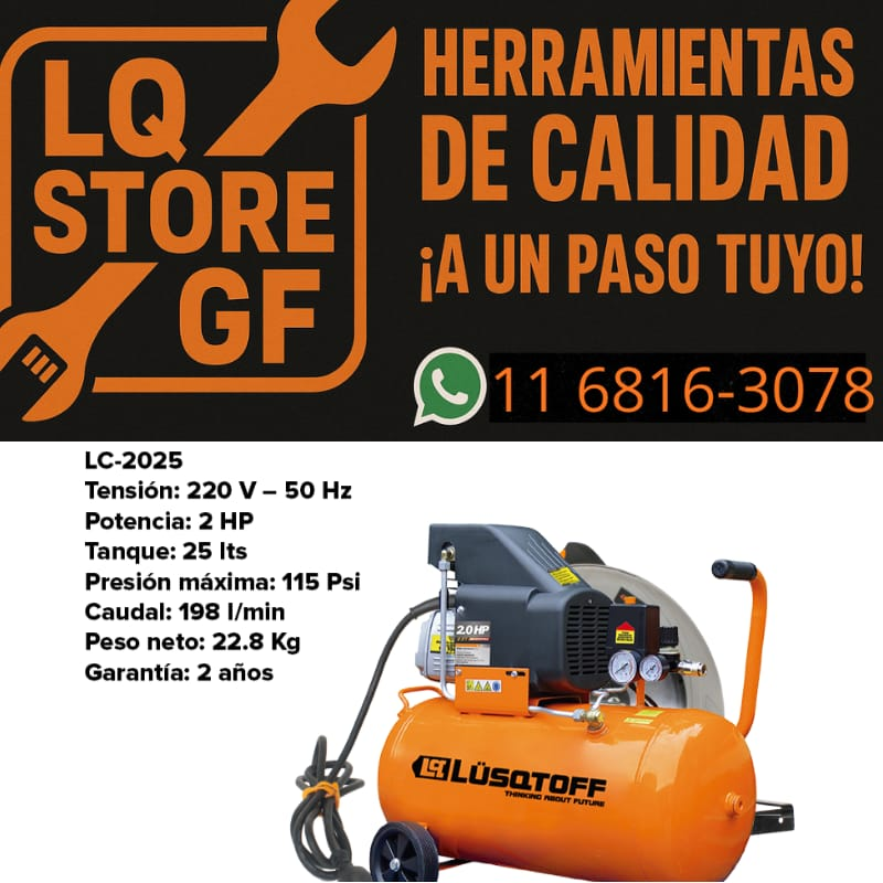 COMPRESOR DE AIRE LC-2025