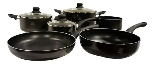 BATERÍA DE COCINA 9 PIEZAS