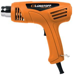 Pistola de calor Lüsqtoff naranja.