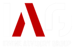 Red stylized &ldquo;A&rdquo; logo with faint &ldquo;IAG&rdquo; and &ldquo;IRVINE ADVISORY GROUP&rdquo; text on a white background