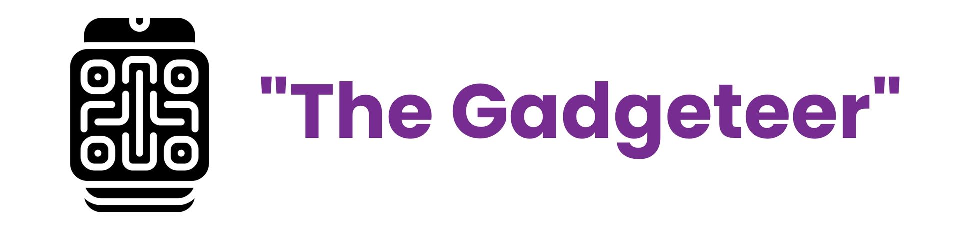 A logo for a company called the gadgeteer
