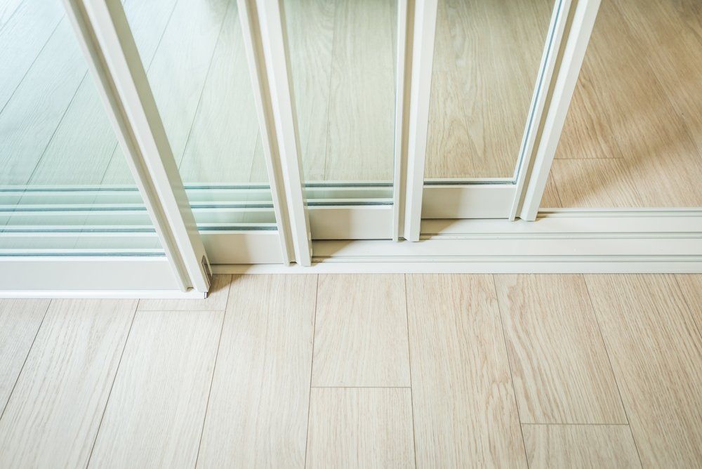 Sliding Glass Door Detail And Rail — Sliding Door Repairs in Launceston, TAS