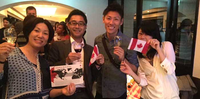 Canadian Wine Tasting Event in Nagoya